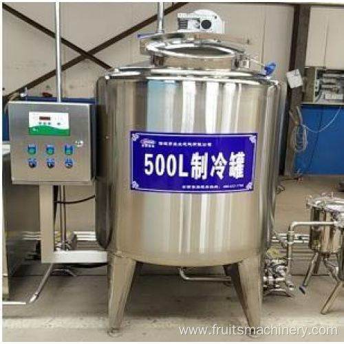 Refrigeration Tank Fresh Milk Cooling Storage Tank